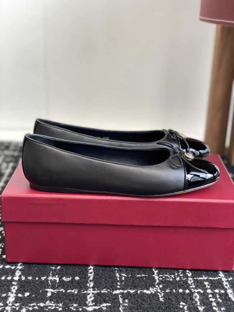 Ballet shoes leather фото 2