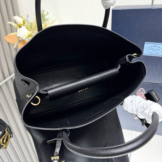 Сумка кожаная Double Bag 33 см фото 7