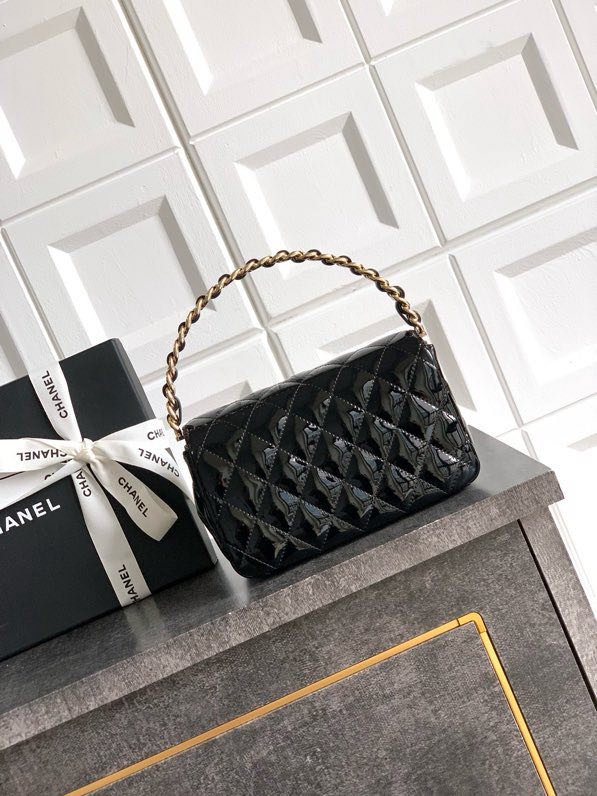 Сумка кожаная CHANEL 25P 18 см фото 2