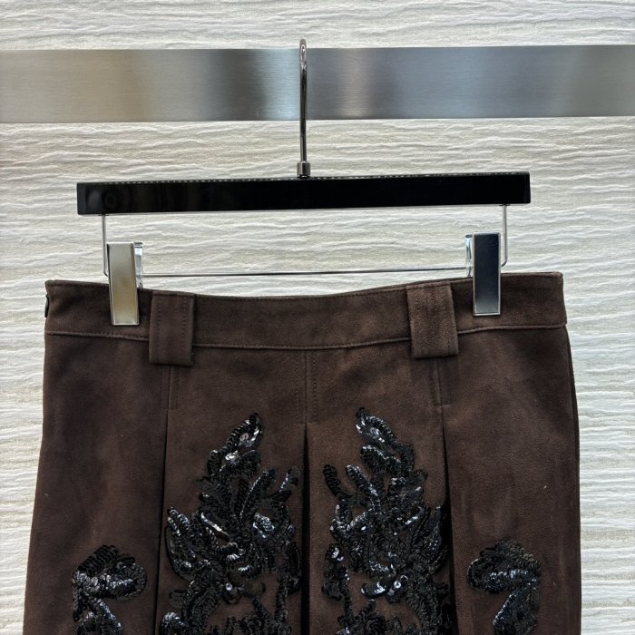 Skirt leather фото 9