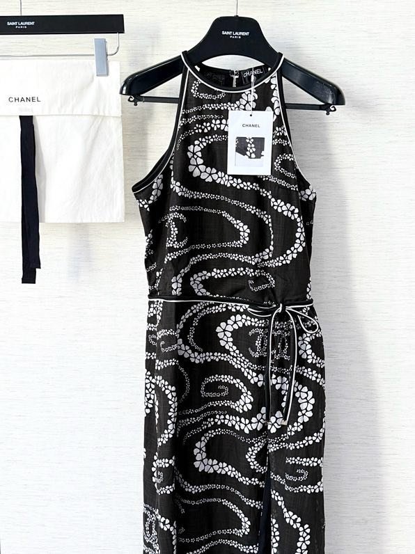 Пляжное платье макси без рукавов Chanel 25M фото 8
