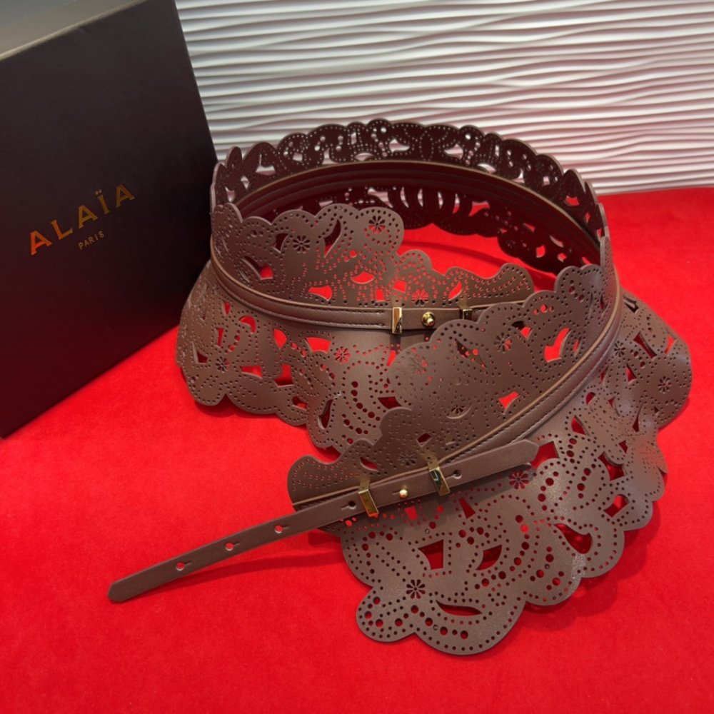 Belt leather 130 mm фото 5