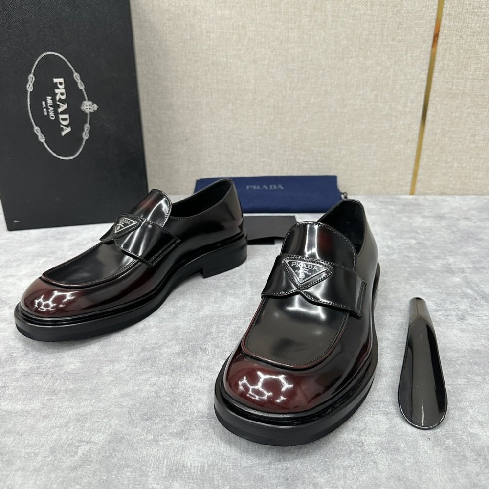 Shoes leather men's фото 6