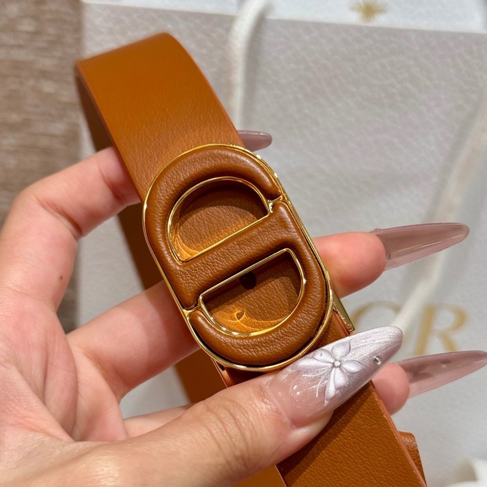 Belt leather 30 mm фото 4