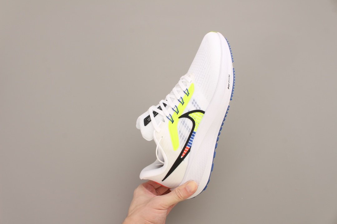 Sneakers Air Zoom Pegasus 39 PRM White Volt Racer Blue DX1627-100 фото 6