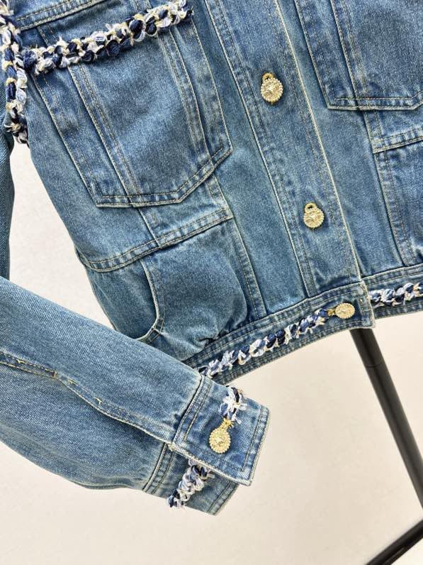 Jacket denim women's фото 5