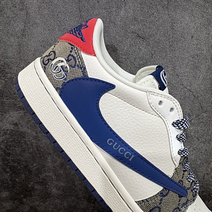 Кроссовки Travis Scott x Fragment Design x Air Jordan 1 Low OG фото 7