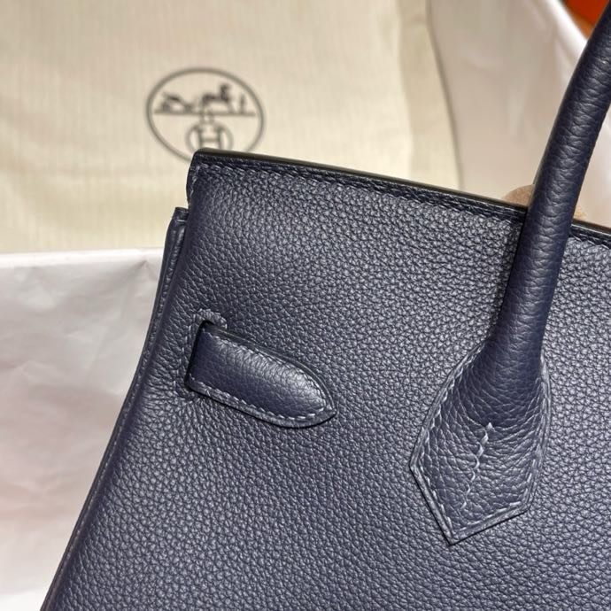 Сумка Birkin 30 в коже Togo фото 8