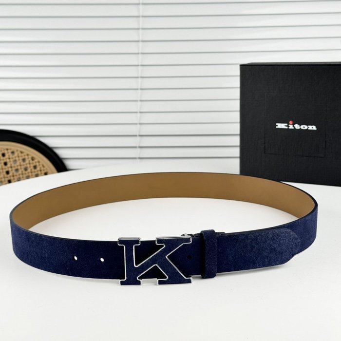 Belt leather 3.5 cm