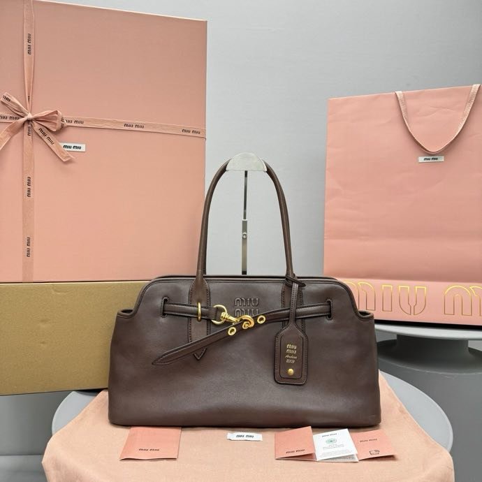 A bag leather women's 45 cm