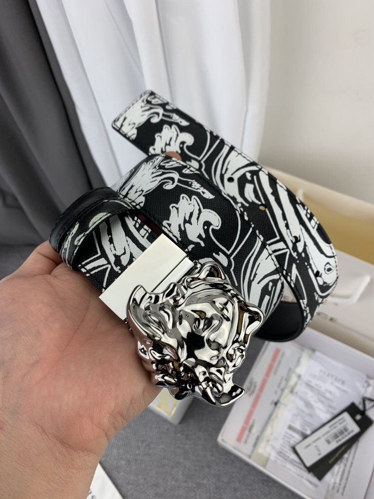 Belt leather 40 mm фото 4