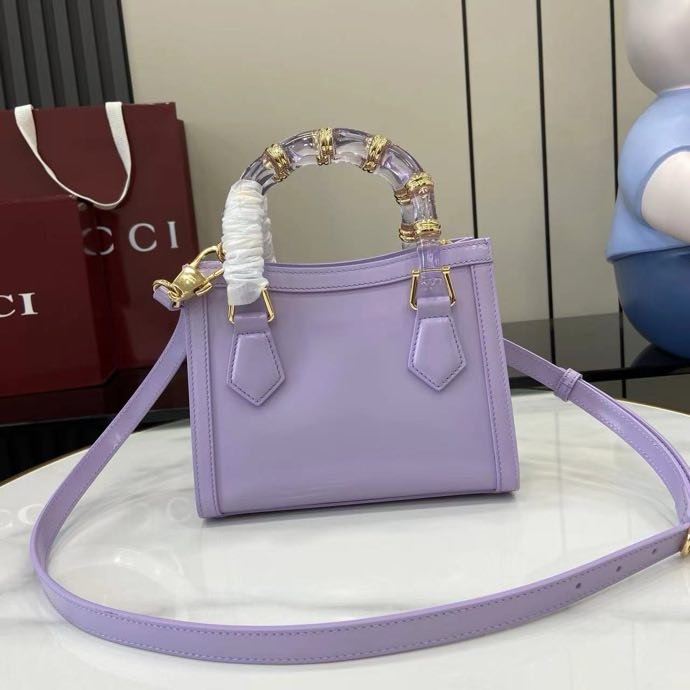 Сумка кожаная Gucci Diana 20 см фото 9