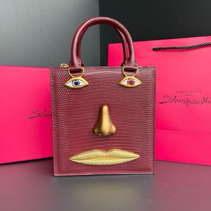 A bag leather women's 20 cm