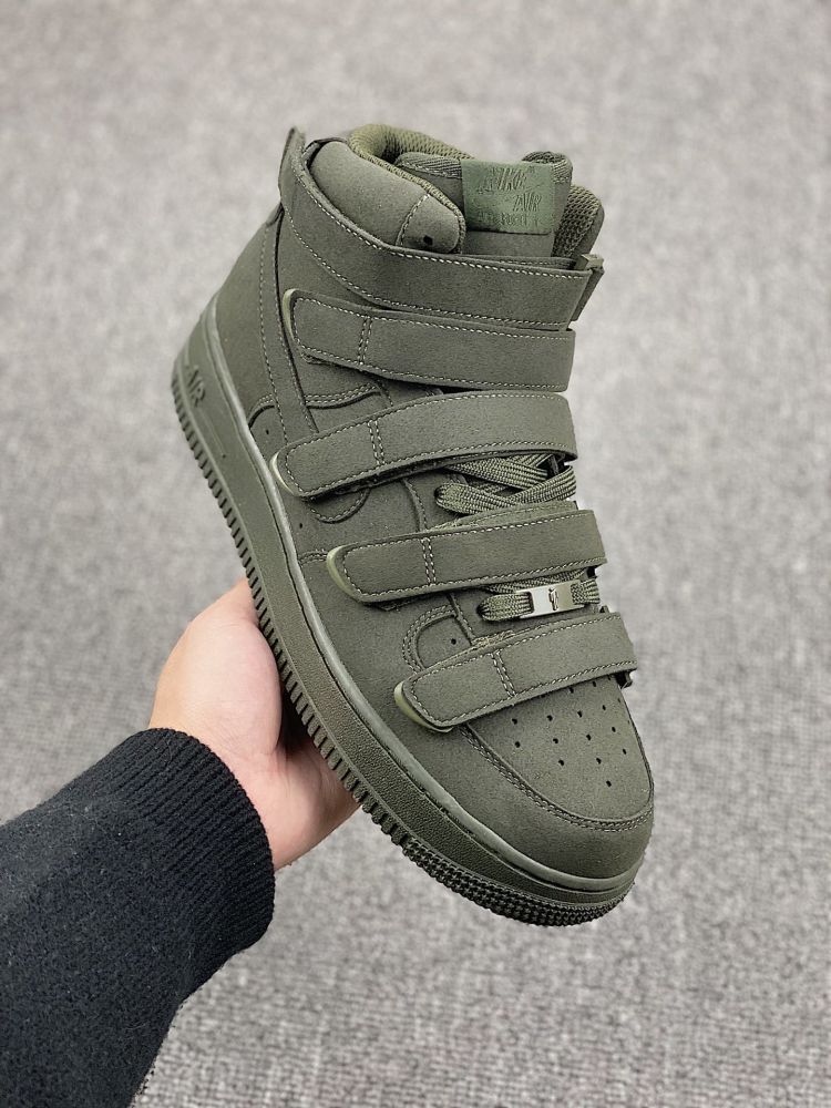 Кроссовки Air Force 1 Mid Flax фото 2