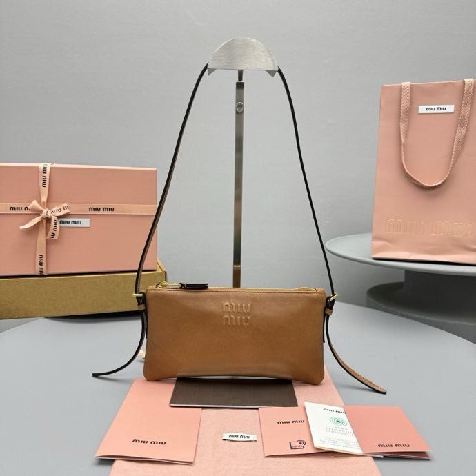A bag leather women's 20 cm