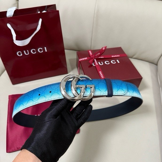 Belt leather 40 mm фото 4