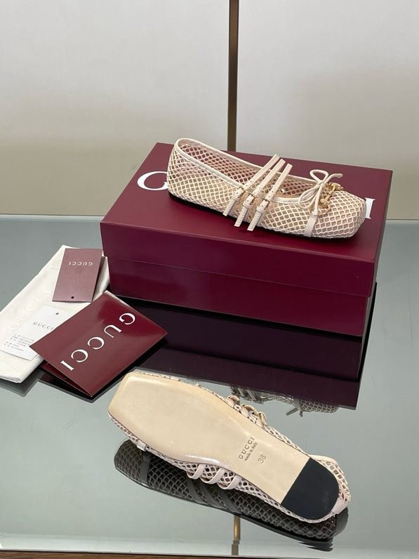 Ballet shoes Gucci Horsebit фото 9