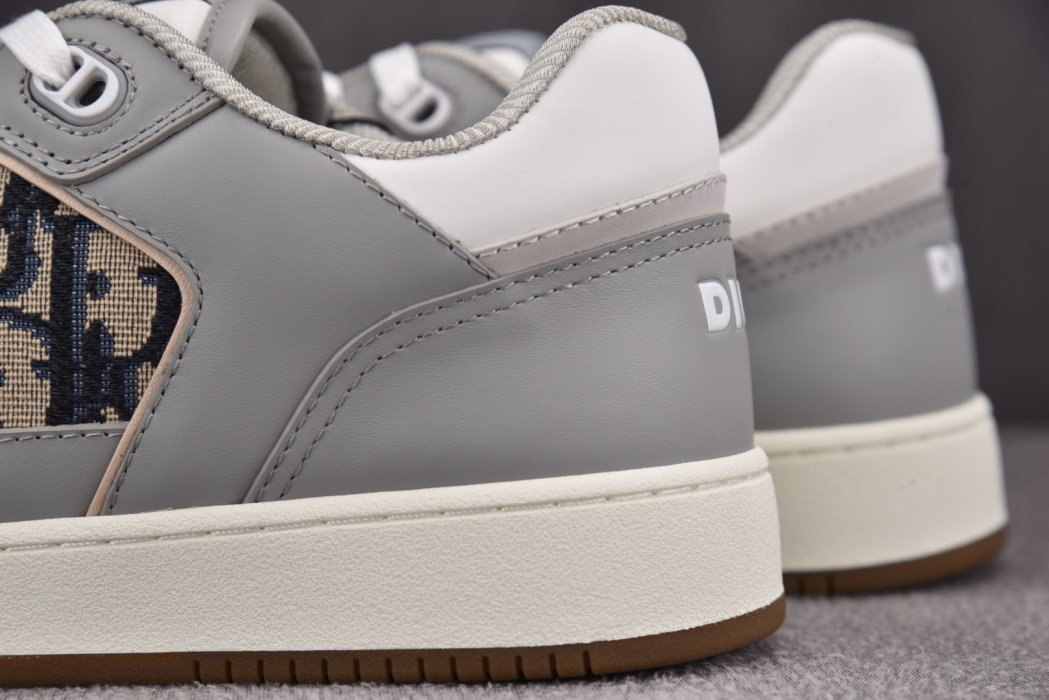 Кроссовки Dior B27 Low Gray White фото 13