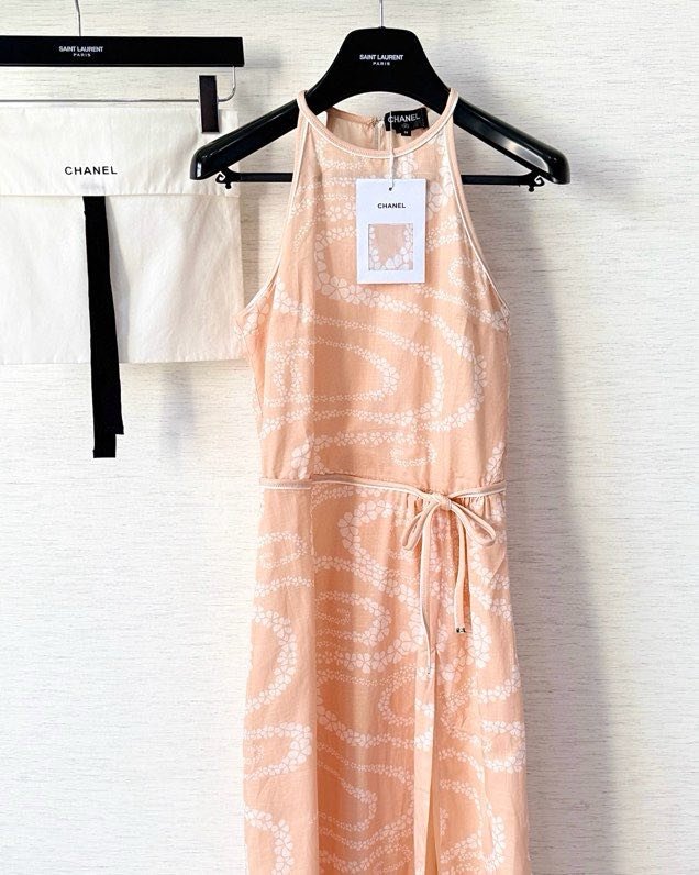 Пляжное платье макси без рукавов Chanel 25M фото 8