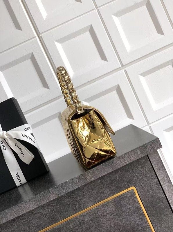 Сумка кожаная CHANEL 25P 18 см фото 5