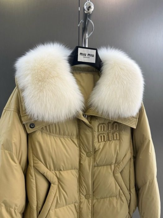 Down jacket from fox fur фото 6