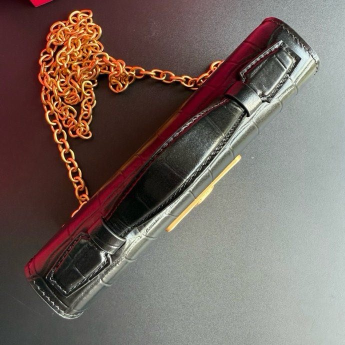 Клатч кожаный женский 19 см фото 5