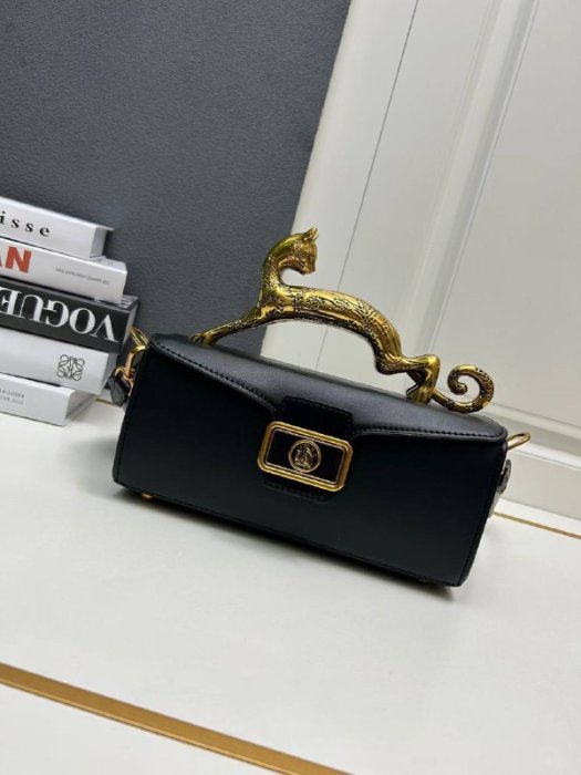 Сумка LANVIN Pencil Cat 27 см кожаная