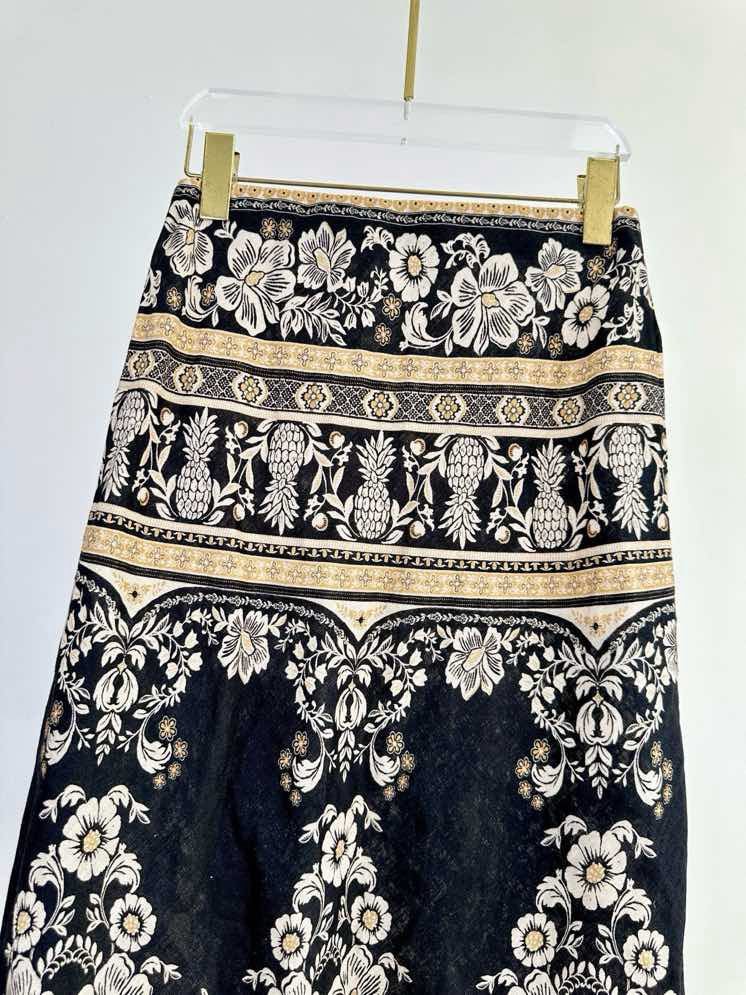 Long linen skirt of series ILLUMINATE фото 3