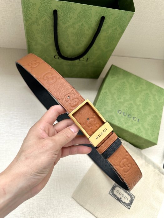 Belt leather 3.8 cm