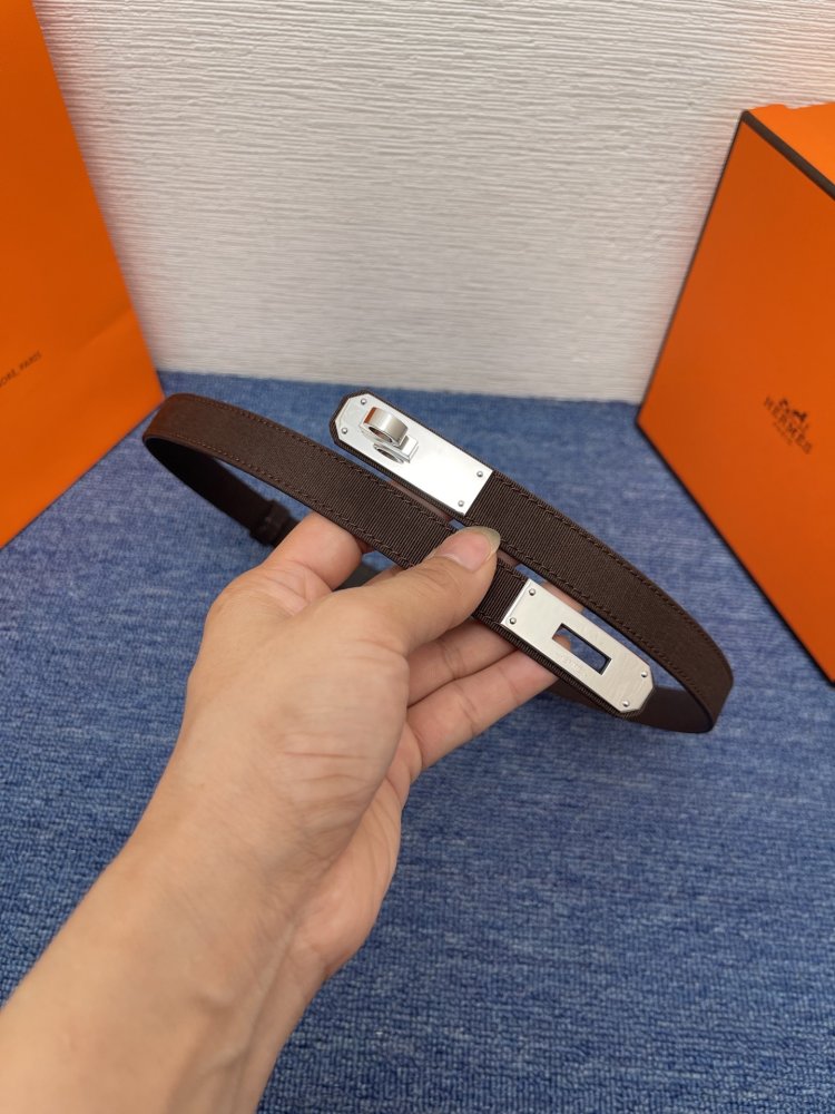 Belt leather 20 mm фото 3