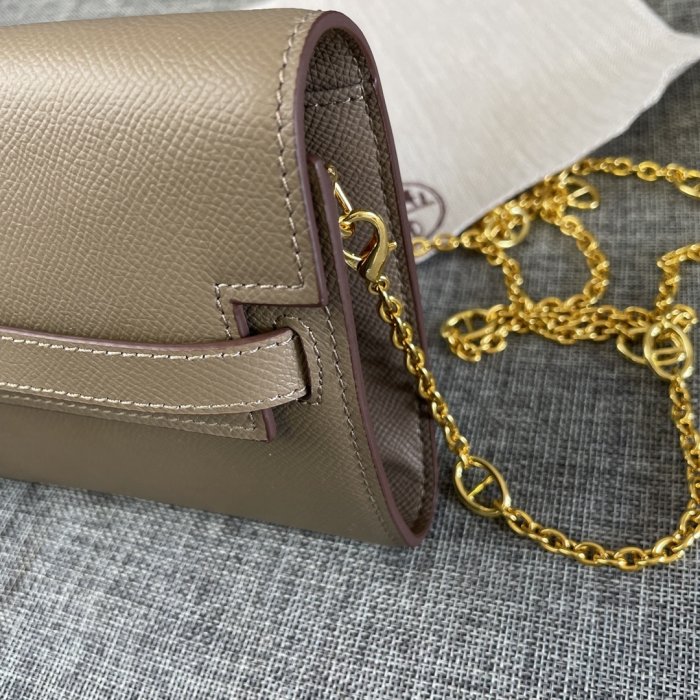 Сумка через плечо Kelly кожаная женская 22 см фото 3