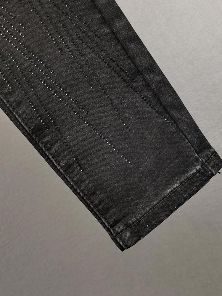Чорні джинси жіночі фото 4