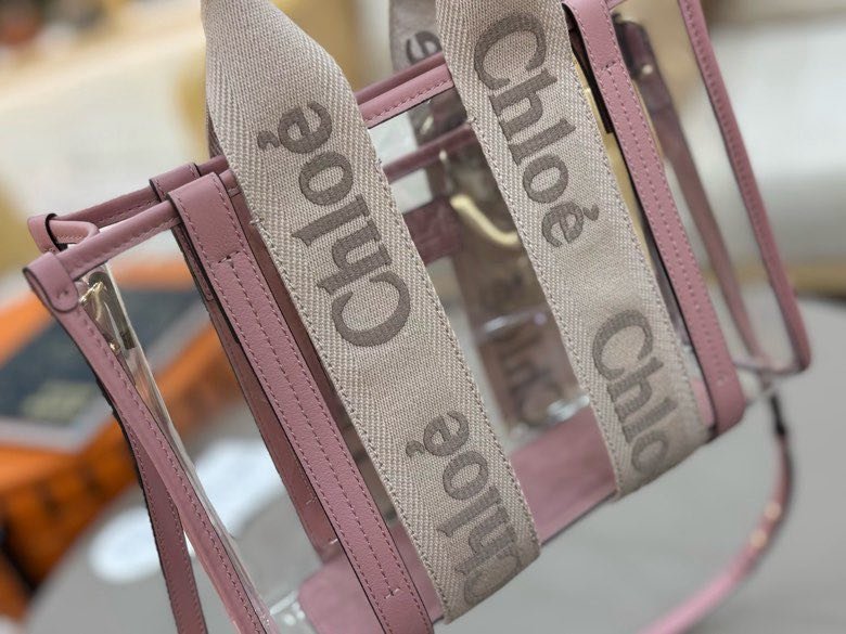 A bag тоут Chloe Woody Holiday Edition 26 cm фото 7