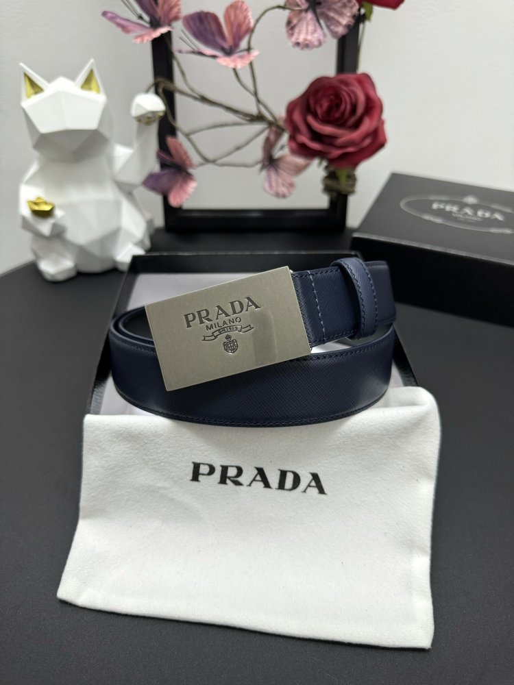 Belt leather 35 mm фото 6