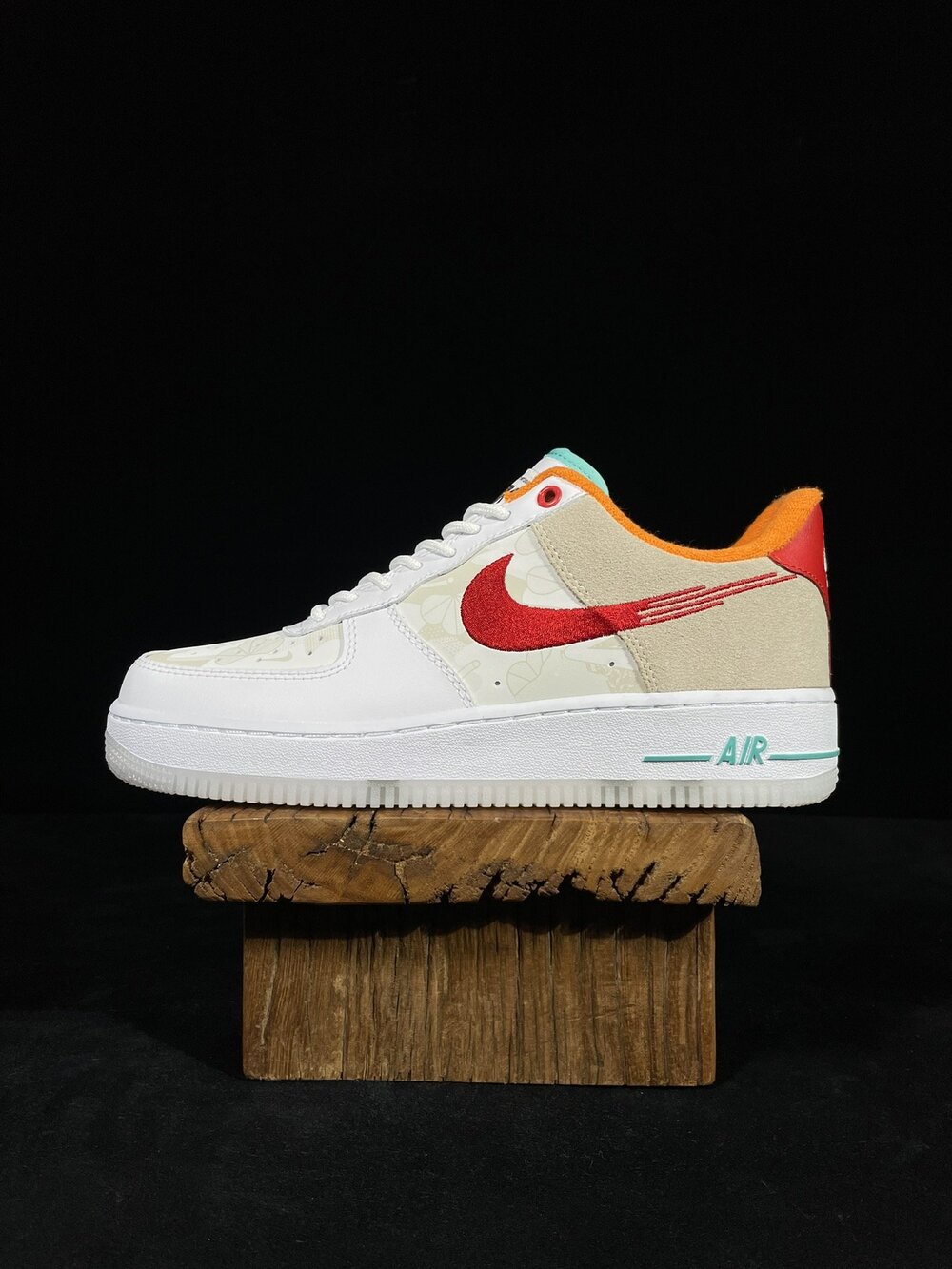 Кросівки Air Force 1 Low 07 PRM Just Do It White Red Teal FD4205-161