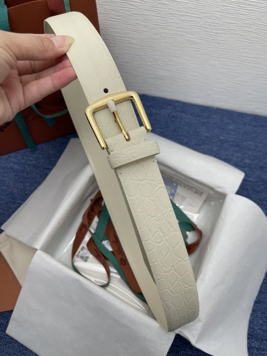 Belt leather 3.5 cm