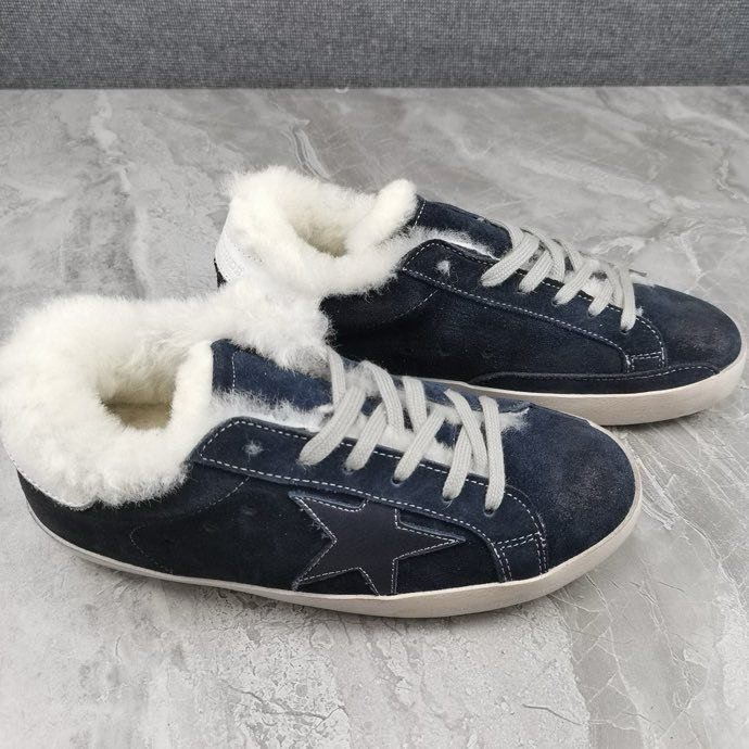 Кроссовки Golden Goose Super Star на меху фото 5