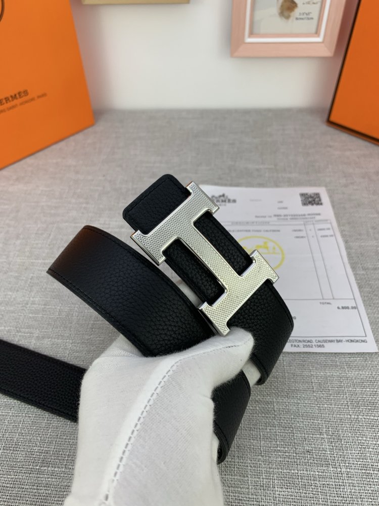 Belt leather 38 mm фото 9