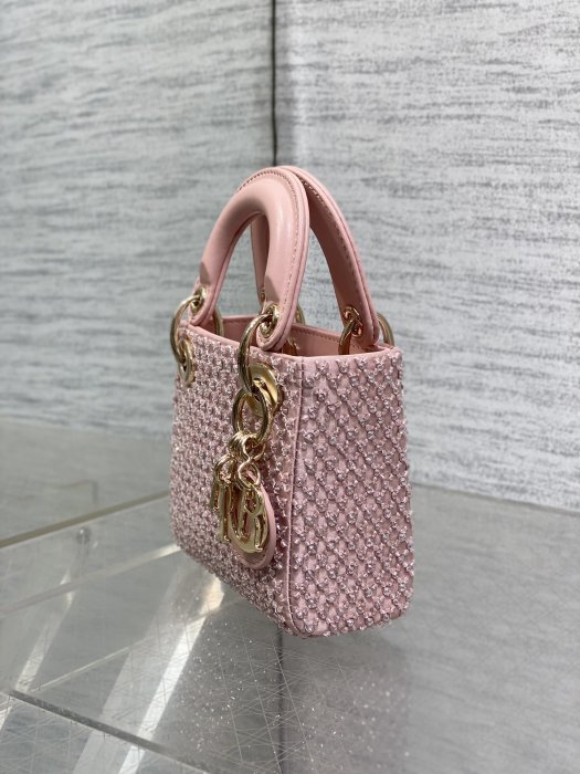 A bag women's Lady Dior Micro 12 cm фото 6