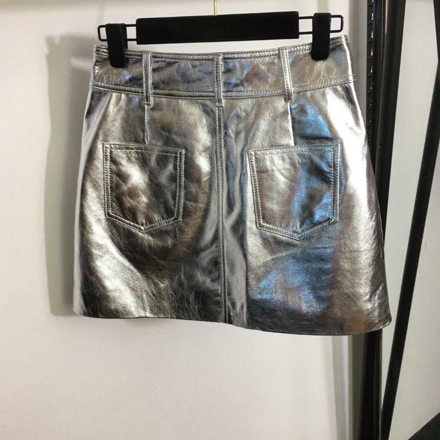 Skirt leather фото 4