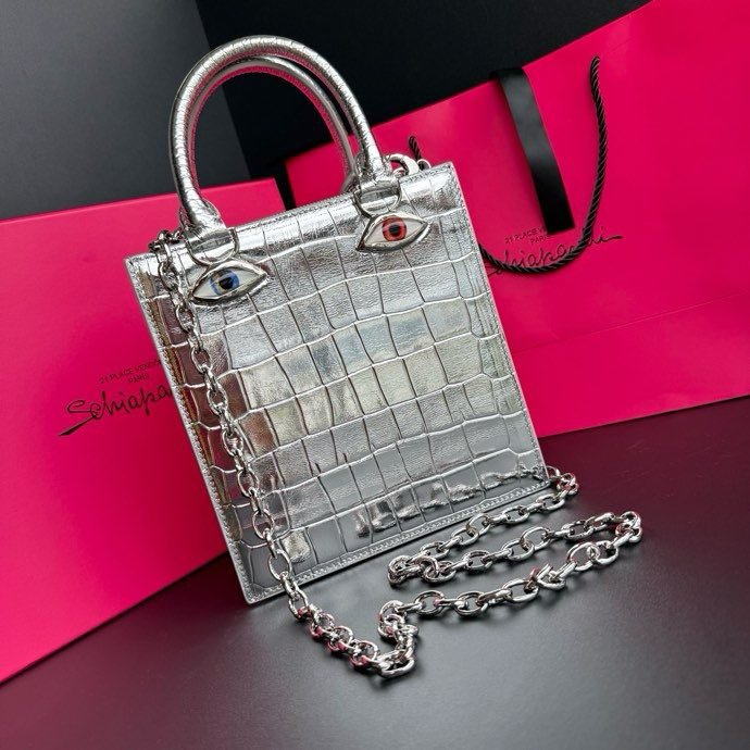 A bag leather women's 20 cm фото 5