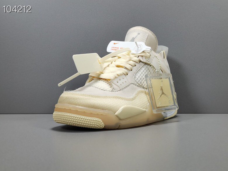 Кроссовки Off-White x Air Jordan 4 фото 6