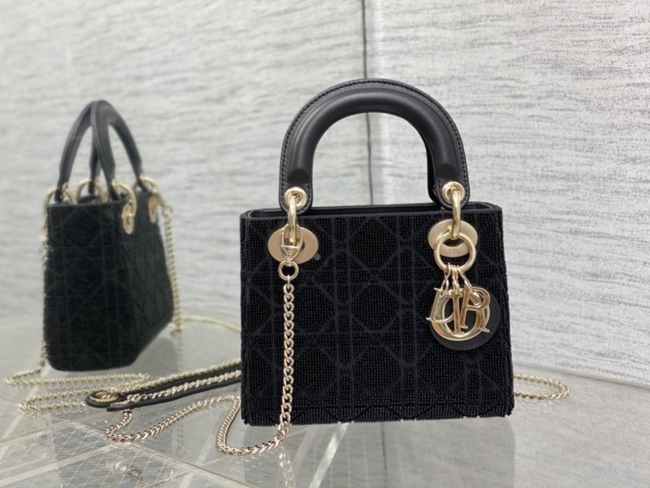 Сумка женская Lady Dior 17 см