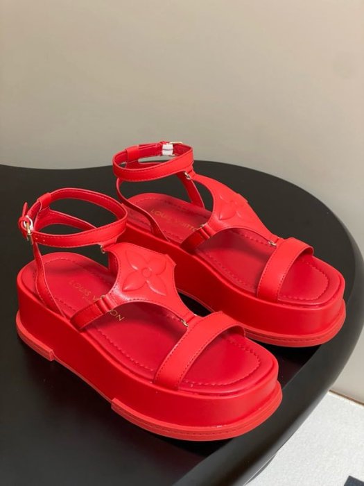 Sandals LV MAYA FLATFORM фото 6