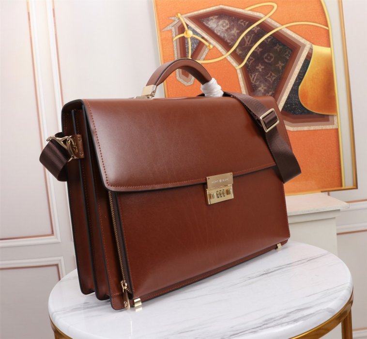 Портфель кожаный мужской 39 см фото 3