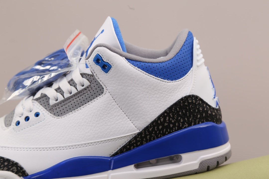 Кроссовки Air Jordan 3 Retro Racer Blue - CT8532-145 фото 4