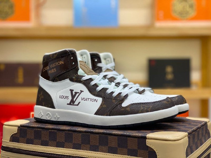 Air jordan hot sale 1 x lv