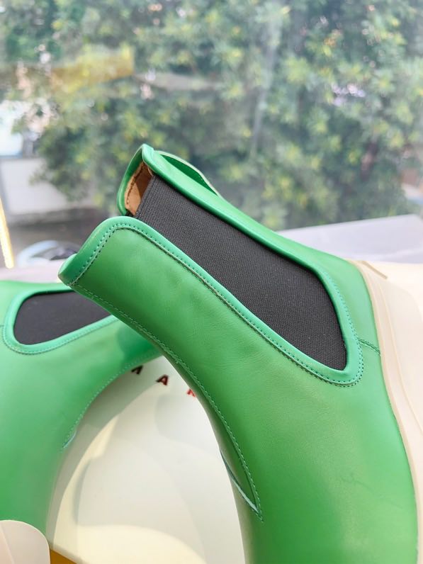 Ботинки женские зеленые фото 8
