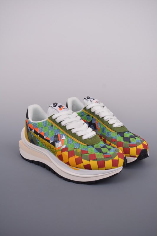 Кросівки Sacai x Nike LDVaporwaffle Mix Low Green Gusto