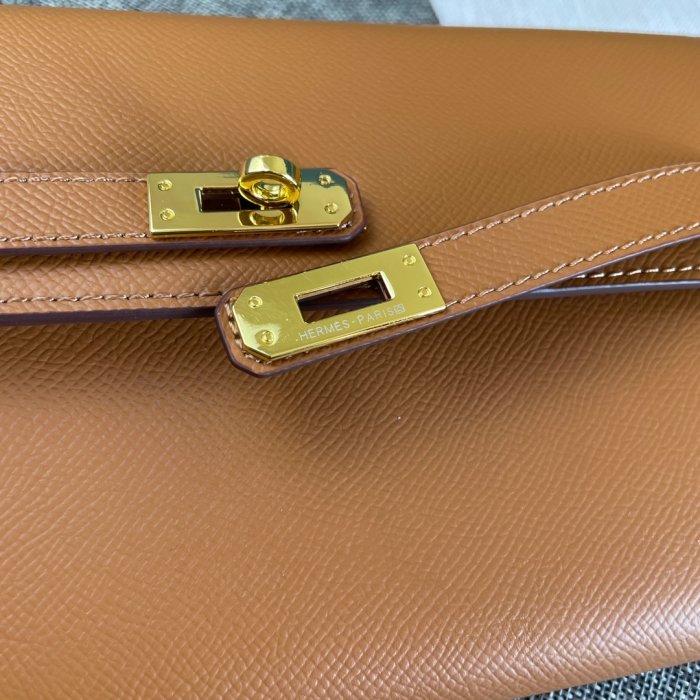 Сумка через плечо Kelly кожаная женская 22 см фото 4